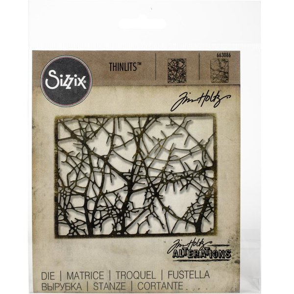 Tim Holtz Alterations - Sizzix Thinlits: Tangled Twigs