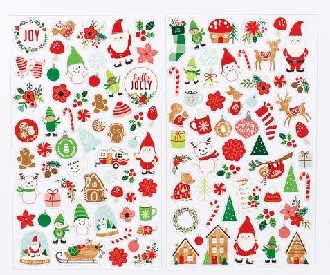 Pebbles - Cozy & Bright: Clear Stickers (114 St.)