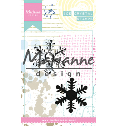 Marianne Design - Cling Stamps: Tiny´s Ice Crystal