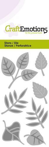 Craft Emotions - Stanze: Leaves Mix / Blätter Mix