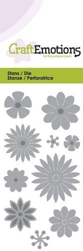 Craft Emotions - Stanze: Flower Mix / Blumen Mix