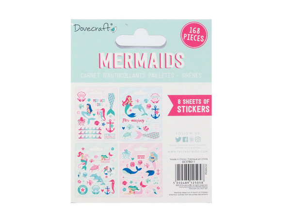 Dovecraft: Glittered Sticker Book - Mermaids