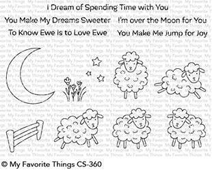 My Favorite Things - Clear Stamps: Over the Moon for Ewe