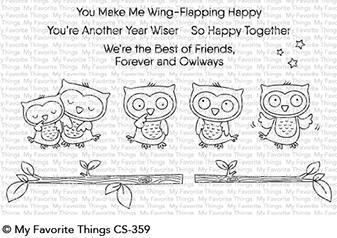 My Favorite Things - Clear Stamps: Forever and Owlways