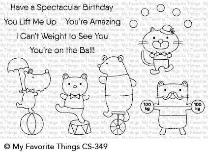 My Favorite Things - Clear Stamps: Spectacular Birthday