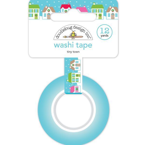 Doodlebug - Washi Tape: Tiny Town 15mm x 10m