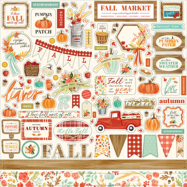 Carta Bella - Fall Market: Collection Pack 12x12"