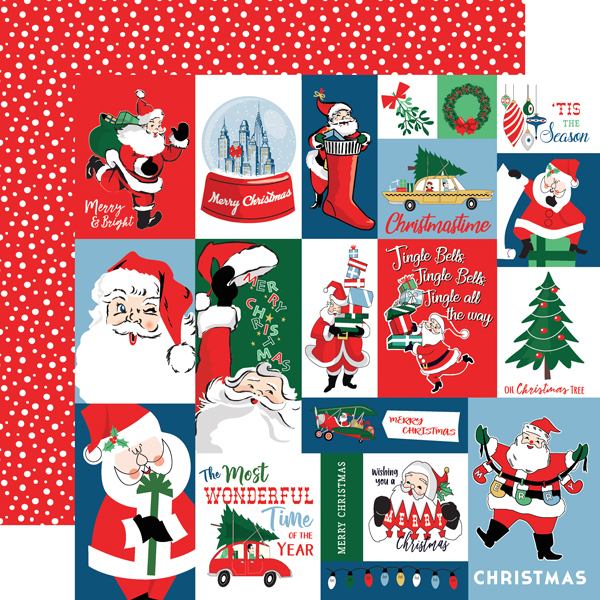 Carta Bella - Merry Christmas: Christmas Squares Paper 12x12"