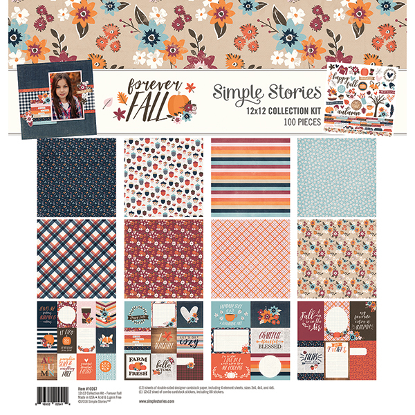Simple Stories - Forever Fall: Collection Kit 12x12"