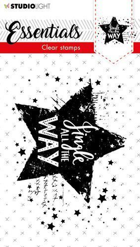 Studio Light - Clear Stamps: Stern "Jingle all the Way" Nr. 392