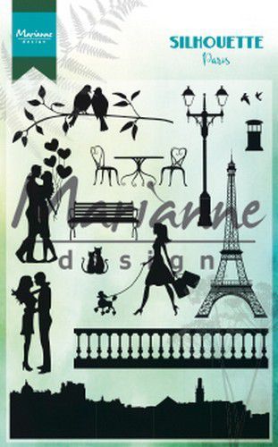 Marianne Design - Clear Stamps: Silhouette - Paris