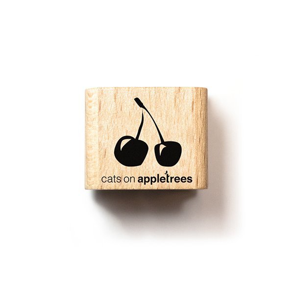 Cats on Appletrees - Holzstempel: Ministempel Kirsche