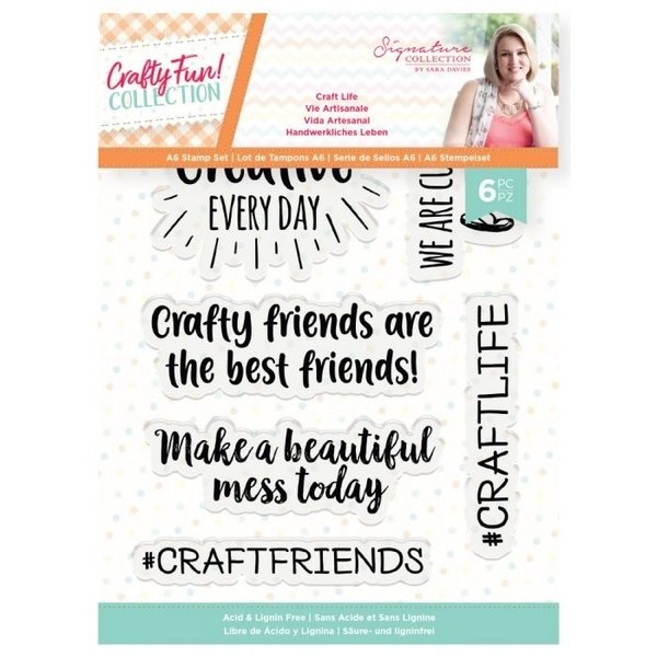 Crafter´s Companion - Clear Stamps: Craft Life