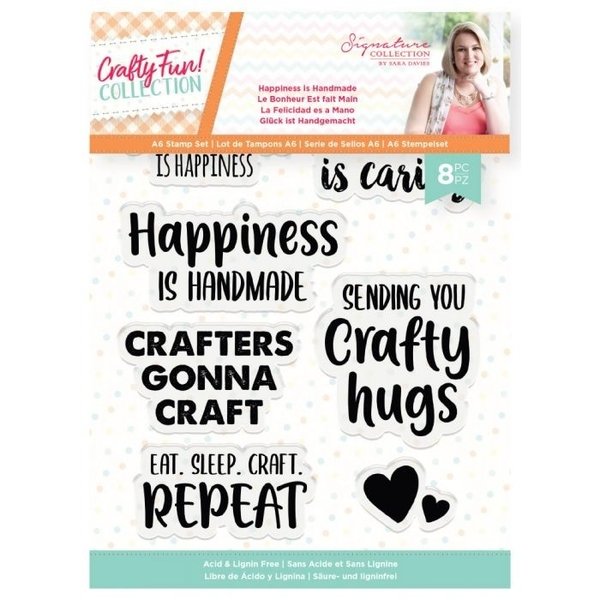 Crafter´s Companion - Clear Stamps: Happiness is Handmade
