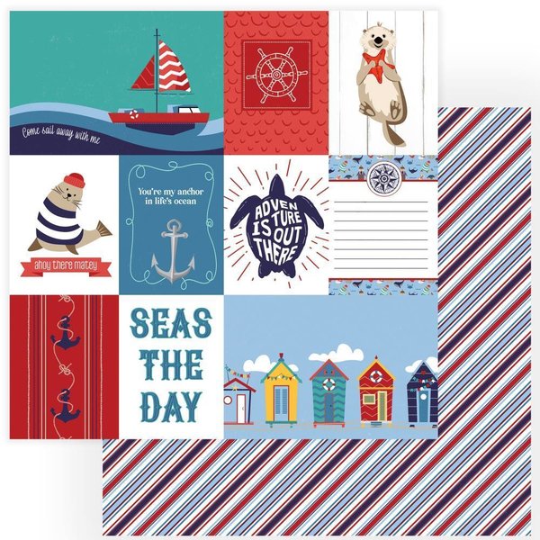 Photo Play - Monterey Bay: Seas The Day Paper 12"x12"
