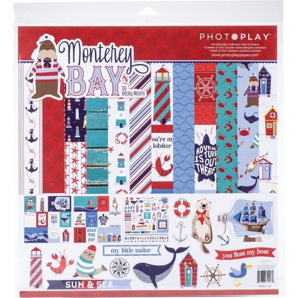 Photo Play - Monterey Bay: Collection Kit 12x12"