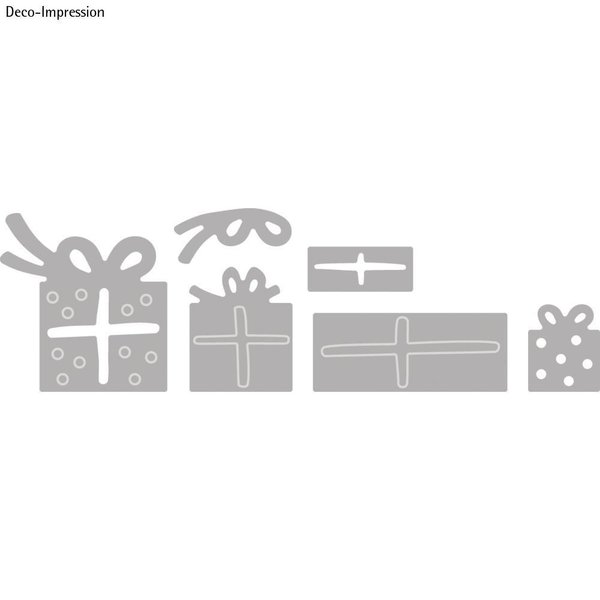 Rayher - Stanzschablone: Presents (Geschenke, Pakete)