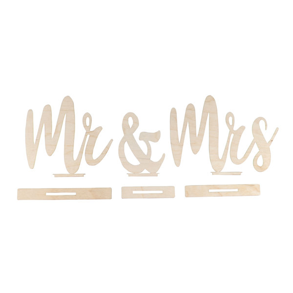 Rayher: Holzmotive "Mr & Mrs"