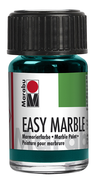 Marabu - Easy Marble Marmorierfarbe 15ml - Aquagrün