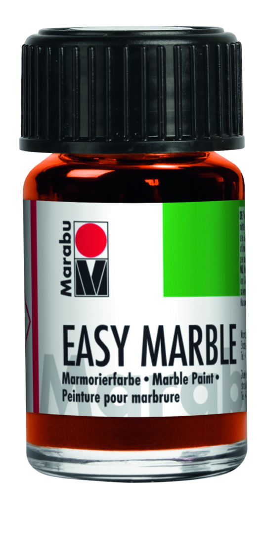 Marabu - Easy Marble Marmorierfarbe 15ml - Orange