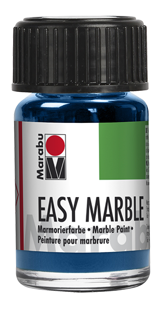 Marabu - Easy Marble Marmorierfarbe 15ml - Azurblau