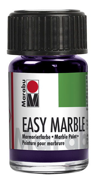 Marabu - Easy Marble Marmorierfarbe 15ml - Aubergine