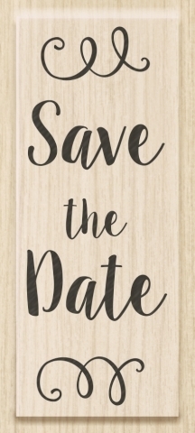 Heyda - Stempel: Save the Date