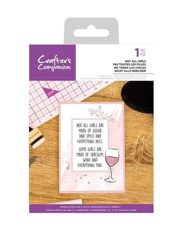 Crafter´s Companion - Clear Stamp: Not All Girls