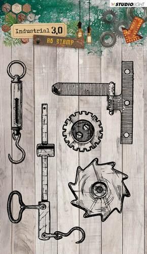 Studio Light - Clear Stamps: Industrial 3.0 A6 No.317 Tools