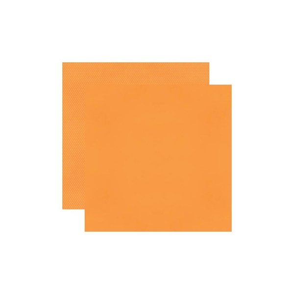 Simple Stories - Color Vibes: Textured Cardstock - Orange 12"x12"