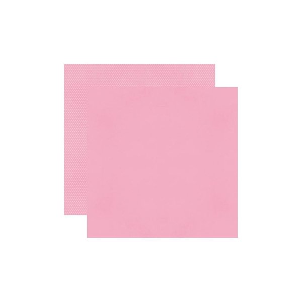 Simple Stories - Color Vibes: Textured Cardstock - Bubblegum 12"x12" (A)