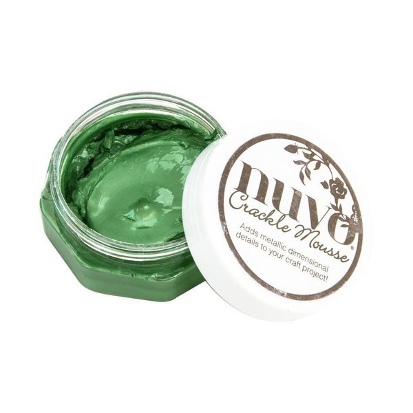 Nuvo - Crackle Mousse: Chameleon Green