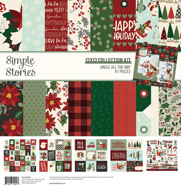 Simple Stories - Jingle All The Way: Collection Kit 12x12"