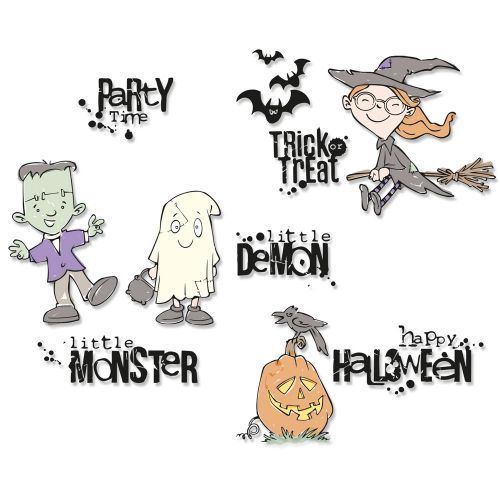 Sizzix - Stamps: Fright Night (10 Stamps)