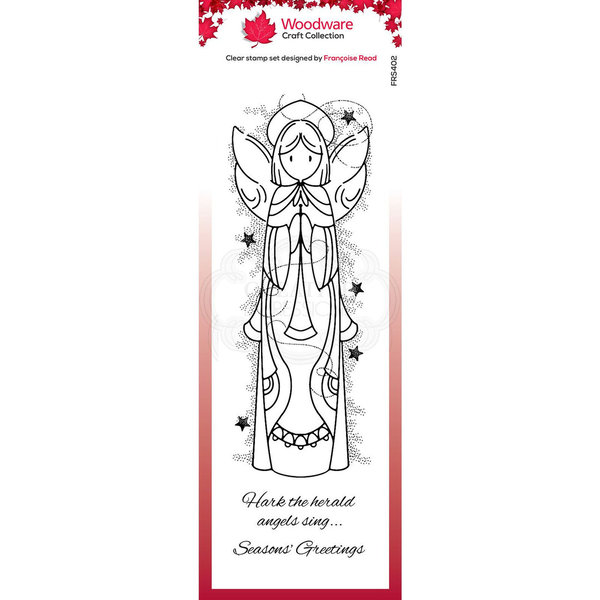 Woodware - Clear Stamp: Celestial Angel