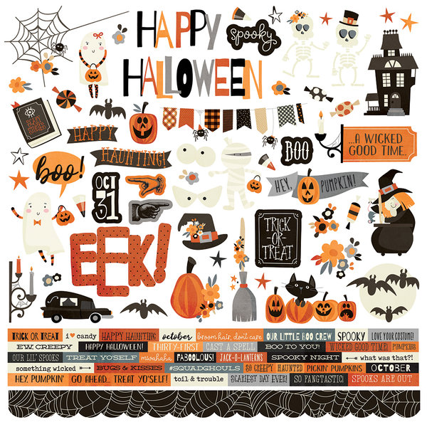 Simple Stories - Boo Crew: Collection Kit 12x12"