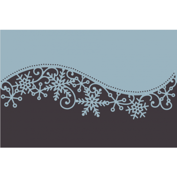 Crafter´s Companion - Gemini: Edge´ables Metal Die (Stanze) Dancing Snowflakes