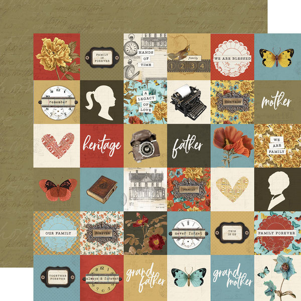 Simple Stories - Simple Vintage Ancestry: Collection Kit 12x12"
