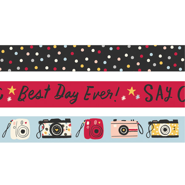 Simple Stories - Say Cheese Main Street: Washi Tape 3er Set