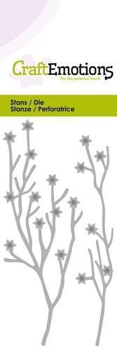 Craft Emotions - Stanze: Zweige mit Sternen