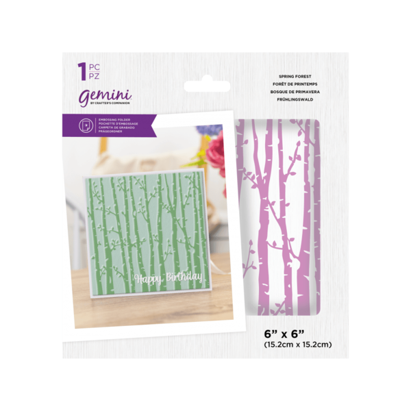Crafter´s Companion - Gemini: Embossing Folder Forest