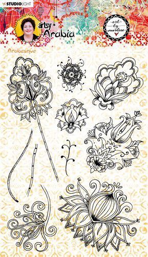 Studio Light - Clear Stamps: Arabian Nights - Arabesque (Muster)