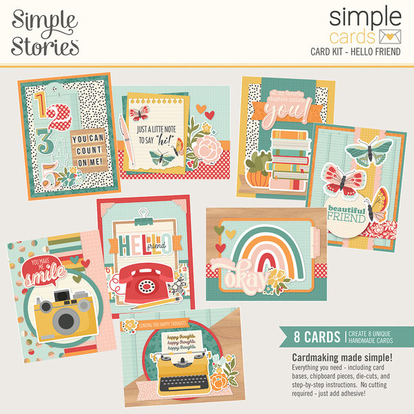 Simple Stories - Hello Today: Simple Cards Card Kit - Hello Friend