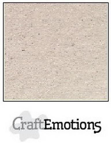 Craft Emotions: Cardstock Kraft Kreideweiß 12x12" (10er Pack)