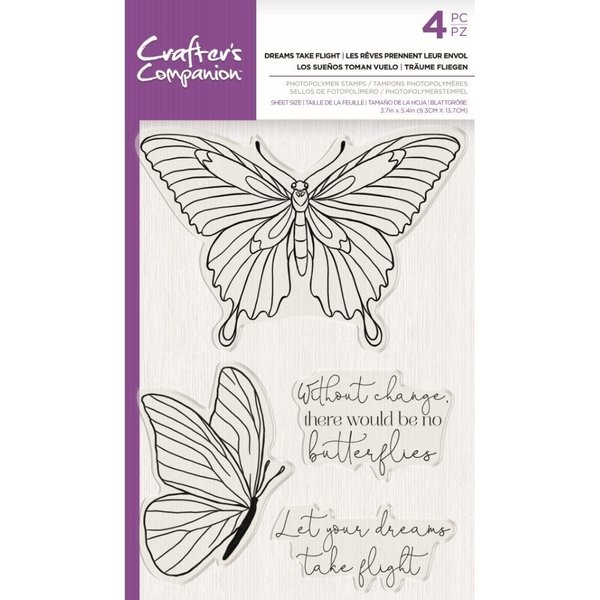 Crafter´s Companion - Stamp Set: Dreams Take Flight