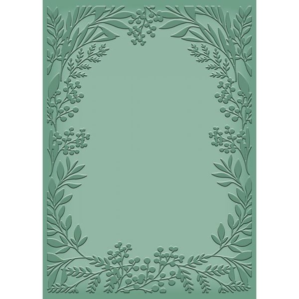Crafter´s Companion - Woodland Friends: Embossing Folder - Foliage Silhouette