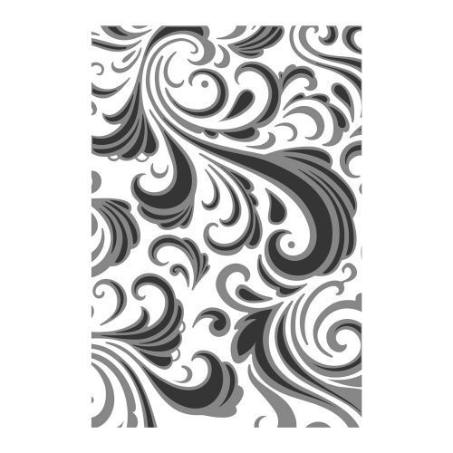 Sizzix - Texture Fades: Multi-Level Embossing Folder "Swirls"