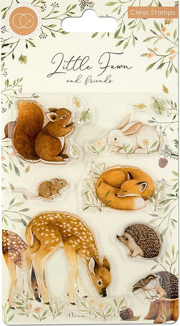 Craft Consortium - Little Fawn and Friends: Clear Stamps "Little Fawn"