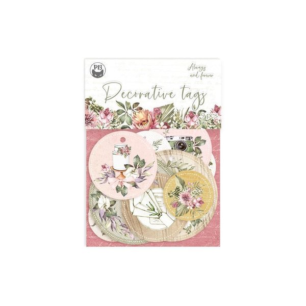 P13 - Always and Forever: Decorative Tags Set 01 (9 Teile)