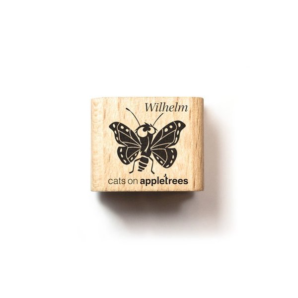 Cats On Appletrees - Holzstempel: Ministempel Schmetterling Wilhelm